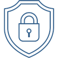 Cyber security solutions icon