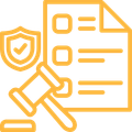 Governance, risk and compliance icon